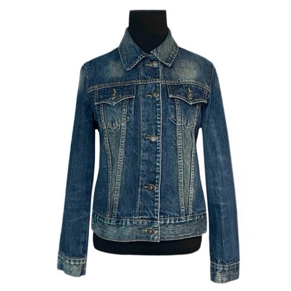 LIKE NEW! Steve & Barry’s Jean Jacket - Picture 2 of 2